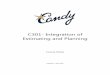C301- Integration of Estimating and Planning - Fileburstccs.fileburst.com/supportfiles/c301-integration-of-estimating&planning.pdf · Integration of Estimating and Planning 2. 1.2