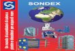 © Copyright by Sondex A/S of_Italy_korr.pdf · 9838_Sondex profil FORTRYK.indd 4 27/03/06 11:43:58 Sondex Italia S.r.l. è la filiale Italiana del gruppo Danese Sondex A/S, azienda