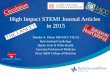 High Impact STEMI Journal Articles in 2015wcm/@swa/documents/... · High Impact STEMI Journal Articles in 2015 Timothy A. Mixon MD FACC FSCAI Interventional Cardiology Baylor Scott