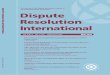 The Journal of the Dispute Resolution Section of Dispute ... · The Journal of the Dispute Resolution Section of the International Bar Association Dispute Resolution International