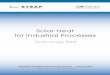 Solar Heat for Industrial Processes · IEA-ETSAP and IRENA© Technology Brief E21 – January 2015  –  Solar Heat for Industrial Processes Technology Brief