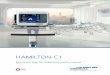 HAMILTON-C1 - medidyne.dk · HAMILTON-C1 mechanical ventilator combines invasive and noninvasive modes as well as high flow oxygen therapy with maximum mobility. The integrated high-performance