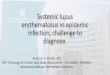 Systemic lupus erythematosus vs epidemic infection ... · 1 Systemic lupus erythematosus vs epidemic infection, challenge to diagnose. Areej A. S. Khatib. MD IAH Pathology & clinical
