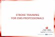 STROKE TRAINING FOR EMS PROFESSIONALS - dchweb.org · • The indirect and direct cost of stroke: $38.6 billion annually (2009) • Crosses all ethnic, racial and socioeconomic groups