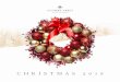 CHRISTMAS 2019 - · PDF fileDisco until 1:00am Those guests with special diets i.e. Vegetarian, Vegan, Diabetics, & Gluten Free can be fully catered for, however all special diets