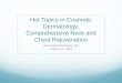 Hot Trends in Cosmetic Dermatology: Neck, Chest and Body ... fileQuickly . . . 30% of dermatologists in 2008 reported employing physician assistants and/or nurse practitioners1 40%