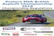 Protyre MSA British Asphalt Championship 2018 · Protyre are delighted to confirm that they are to be the title sponsors of the Protyre MSA British Asphalt Championshipseries in 2018,