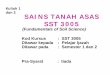 SAINS TANAH ASAS SST 3005 - Universiti Putra Malaysiavodppl.upm.edu.my/uploads/docs/Lect 1-2.pdf · •Sinopsis Kursus: Kursus pengenalan kepada sains tanah yang meliputi pembentukan