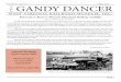 VOLUME 16 ISSUE 2 APRIL 2018 GANDY DANCER · 02.04.2018 · ed automobile was equipped with the standard rail-car accessories including: spoked flanged wheels, pilot, roof- top horns,