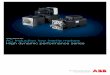 Catalog | February 2015 AC Induction low inertia motors ... · AC Induction low inertia motors High dynamic performance (HDP) series Sizes H100 to H250, 2 to 750 kW General information4