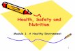 Health, Safety and Nutrition - fergusonhs.org Safety and... · wet sheet, or sponge with cold or tepid water. 3. Fan the person by hand, with an electric fan, or with a hairdryer