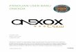 PANDUAN USER BARU ONEXOX - onexoxcrew.com · Onexox semasa sehingga diberitahu. Semua setting phone yang diberi perlu dibuat dengan betul dan Semua setting phone yang diberi perlu