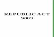 REPUBLIC ACT 9003 - Secretariatnswmc.emb.gov.ph/wp-content/uploads/2016/07/RA-IRR-2012-NEW-SEND-FILE... · H. No. 10651 S. No. 1595 Republic of the Philippines Congress of the Philippines