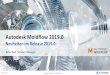 Autodesk Moldflow 2019 - computerkomplett.de · directly offer ‘CADdoctor for Autodesk Moldflow’ Export UDM file or launch Synergy 2019 directly from CADdoctor for Autodesk Moldflow