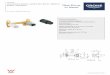 GROHE CONCEALED INWALL MIXER SET BODY / BREECH MODEL · Installation instructions GROHE CONCEALED IN ALL MIXER SET/BODY BREECH MODEL #32635000 Note: When installing concealed mixer