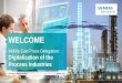 WELCOME [w5.siemens.com] · SIPAT as enable for Continuous Manufacturing – First FDA approved change1 from traditional batch to continuous ... form manufacturing operations •Transforming