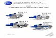 OPERATING MANUAL - fan-separator.de fileThe content of this operating manual is the intellectual property of the company FAN Separator GmbH and/or its supplier companies. The available