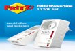 FRITZ!Powerline 1220E Set - AVM Deutschland · Power LAN Powerline †Securityuuriri W P W Pyo - Power LAN Powerline †Security. Computer und andere Geräte anschließen FRITZ!Powerline
