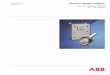 User Guide Zirconia Oxygen Analyzer - ABB Ltd · 2 1 INTRODUCTION The ZDT Oxygen Analyzer is designed for continuous monitoring of oxygen content in applications using 'in situ' ZGP2