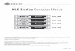 XLS Series Operation Manual… · XLS Series Power Amplifiers page 2 Operation Manual 1. Read these instructions. 2. Keep these instructions. 3. Heed all warnings. 4. Follow all instructions