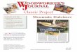 WJC001 Mountain Dulcimer - Woodworking | Blog | Videos | Plans€¦ · Thank you for purchasing this Woodworker’s Journal Classic Project plan. Woodworker’s Journal Classic Projects