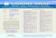 Nguyệt san CHÁNH PHÁP - chanhphap.orgchanhphap.org/CP published issues/2014/ChanhPhap 34 (09.14).pdf · TÔI ĐI (thơ Thắng Hoan), ... chân người in trên mặt cát ướt