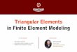 Triangular Elements in Finite Element Modeling · 5/22/2012 STRUCTURES.AERO Page 2 Structural Design and Analysis (Structures.Aero) Structural Analysis • Team of stress engineers