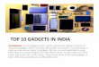 Top 10 Gadgets in India/pdf