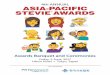 4thANNUAL ASIA-PACIFIC STEVIE AWARDS · 4thANNUAL ASIA-PACIFIC STEVIE®AWARDS AwardsBanquetandCeremonies Friday,2June,2017 HiltonHotel • Tokyo,Japan 2017SPONSORS