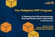 The Philippine PPP Program - unescap.org. PPT_UNESCAP China Event... · USD 7M initial contribution from the Philippine Government USD 6M contribution from the Australian Government