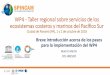 WP4 - Taller regional sobre servicios de los ecosistemas ...cpps.dyndns.info/cpps-docs-web/planaccion/docs2018/Octubre 2018/Taller-Ecosis... · •ANALISIS DE LOS SERVICIOS QUE PROPORCIONAN