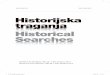 Historijska traganja Historical Searches - iis.unsa.baiis.unsa.ba/wp-content/uploads/2019/02/historijska_traganja_12.pdf · Historijska traganja · Historical Searches Izdavač ·