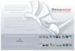 Rhinoceros - dimensio.cz · a importních formátů, včetně DWG, DXF, 3DS, VRML, STEP, Parasolid, Viewpoint, STL, Adobe Illustrator a více než 30 typů IGESu. Modely z Rhina můžete