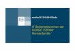 IT Sicherheitsnormen der ISO/IEC 27000er Normenfamilie · • ISO/IEC 27000 (DIS) Overview and vocabulary • ISO/IEC 27001 (Ausgabe 2013) Requirements • ISO/IEC 27002 (Ausgabe