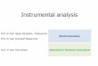 Instrumental analysis - beta.chem.uw.edu. analysis/ Analiza instrumentalna Aparatus signal dependent
