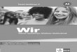 WIR 2 LHB Wiederholungsmodul · Német nyelvkönyv általános iskolásoknak Wir - Német nyelvkönyv általános iskolásoknak Tankönyv 2 A2 A nagysikeru´´ európai tankönyv