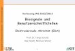 Biosignale und Benutzerschnittstellen - CSL · PDF file1 – ngen Biosignale und Benutzerschnittstellen Elektrodermale Aktivität (EDA) Prof. Dr. Tanja Schultz Dipl. Math. Michael