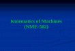 Kinematics of Machines (NME-502) - gn.dronacharya.infogn.dronacharya.info/MIEDept/Downloads/Questionpapers/Vsem/KOM/unit4... · Gears and Gear Train . Gear as a mechanical transmission