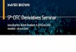 5th OTC Derivatives Seminar - mayerbrown.com · adjustment for each IBOR – avoids disputes over calculations • A consultation on the preferred approach for addressing pre-cessation