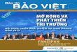 Tháng 2.2013 MỞ RỘNG VÀ - baoviet.com.vn tin... · phản hồi của khách hàng, nhœng bức ảnh lịch sử của Bảo Việt,… Các tin, bài, ảnh được sử