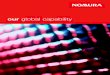 our global capability - nomura.com · advisory services, merchant banking and asset management for investment trusts. • Our global operations are structured through four business