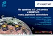 The operational IASI L2 v6 products at EUMETSAT: Status ... · 27 Operational IASI L2 products at EUMETSAT – 4th IASI Conference – 11-15 April 2016 – Antibes, France :::: EUM/RSP/VWG/16/852531