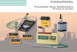 Portable Gas Detectors - New Cosmos · 1 Combustible Gas Detectors XP-3160 Combustible gases and vapors (specify gas to be detected) Catalytic combustion Extractive 0-5,000ppm or