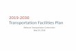 2019-2030 Transportation Facilities Plan · 2019-2030 Transportation Facilities Plan. Policy Guidance: Comp Plan Transportation Vision . MOVING INTO, AROUND AND THROUGH BELLEVUE IS