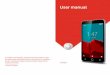 User manual - Vodafone NZ · PDF filewake(1) the screen, draw the unlock pattern you have created or If you have chosen Swipe as the screen lock, slide upward to unlock the screen,