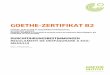 DFB 2018 Goethe-Zertifikat B2 ÜB · GOETHE-ZERTIFIKAT B2 (modular, ab 01.01.2019 an ausgewählten Prüfungszentren, ab 01.08.2019 weltweit) (modular, începând cu 01.01.2019 la