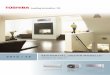 2012 / 13 Residential „desiGn MOdelle“ Single & Multi · 2 I TOSHIBA ReSidential „deSign MOdelle“ dizajn i inovacije HYBRid inVeRteR – savremena i „čista“ toshiba tehnologija