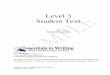 Level 3 Student Text - essentialsinwriting.com · Lesson 17B – Using Adjectives in Sentences LESSON 18 - ADJECTIVES IN THE PREDICATE Lesson 18A - Adjectives in the Predicate Lesson