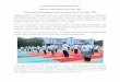 National Institute of Naturopathy, Pune Report on ...punenin.org/pdf/Report IDY 21st June18.pdf · Employees of Geological survey of India performing yoga on IDY 2018 The fourth international