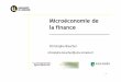 Microéconomie de la finance - boucher.univ.free.frboucher.univ.free.fr/publis/cours/2014/CB_MicroFinanceCh6_2014.pdfMicroéconomie de la finance – Christophe BOUCHER – 2014/2015